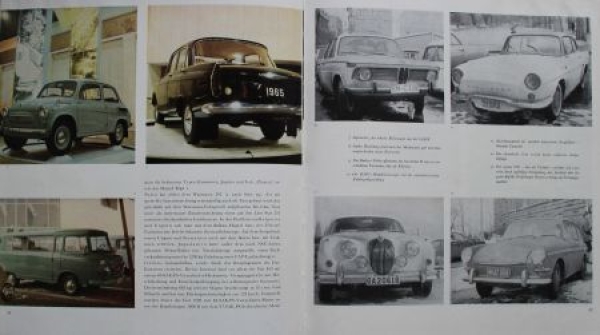 "Motor Jahr - Eine internationale Revue" 1966 Automobile-Yearbook (9153)